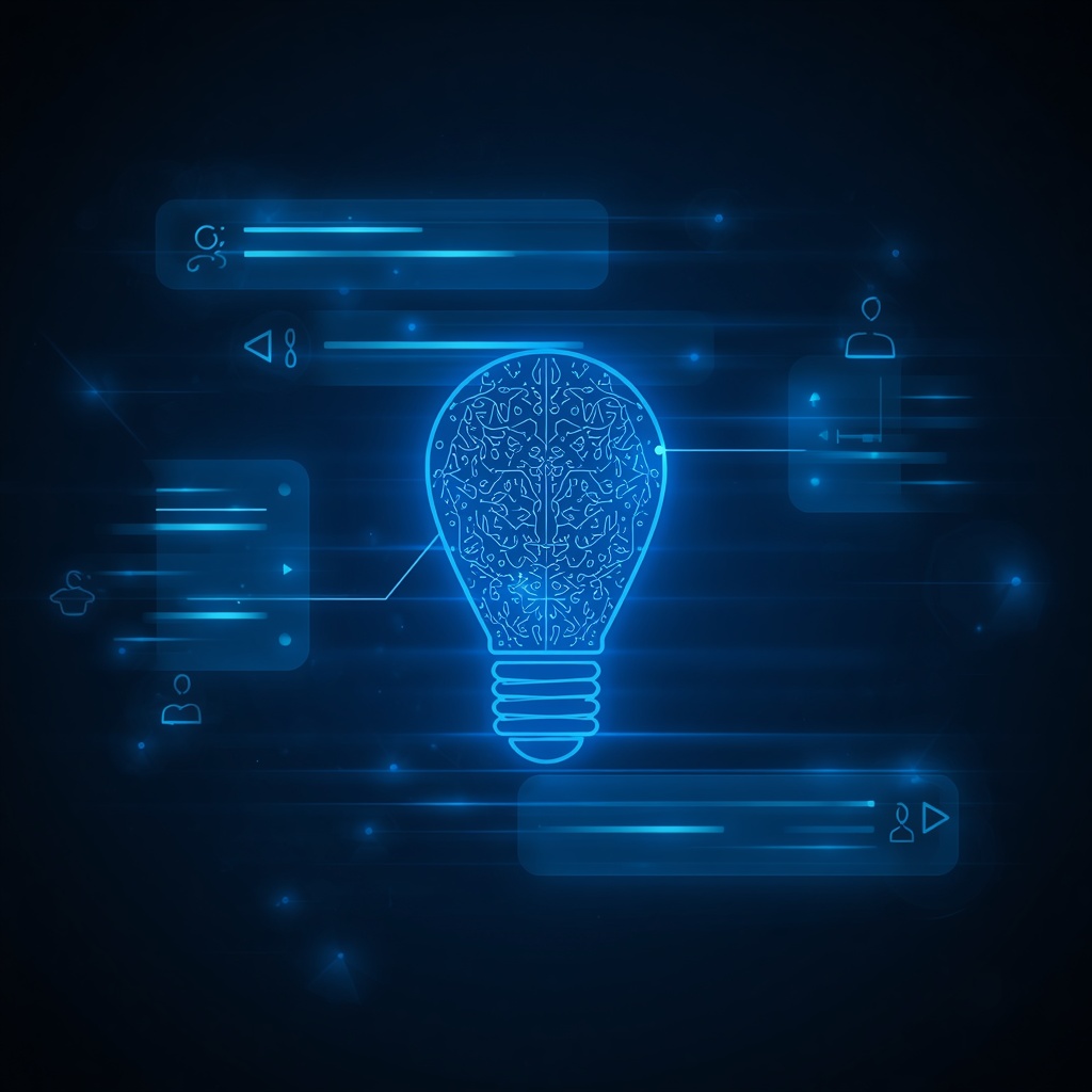 AI-powered customer service agent handling multiple conversations simultaneously with natural language understanding